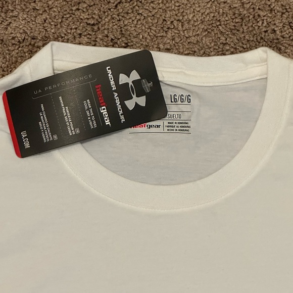 New Under Armour Men’s Box Logo T-Shirt Large - Picture 3 of 4